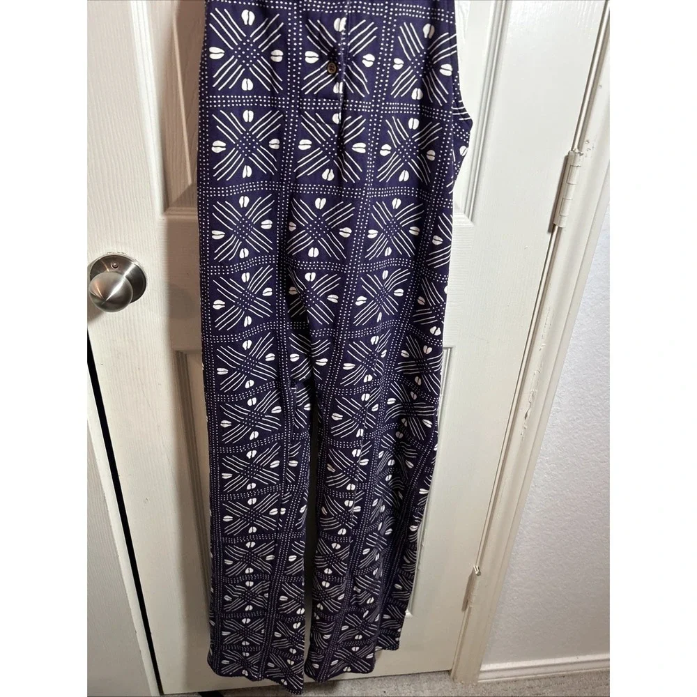 Ade‎ + Ayo Purple Printed Overalls Size Large